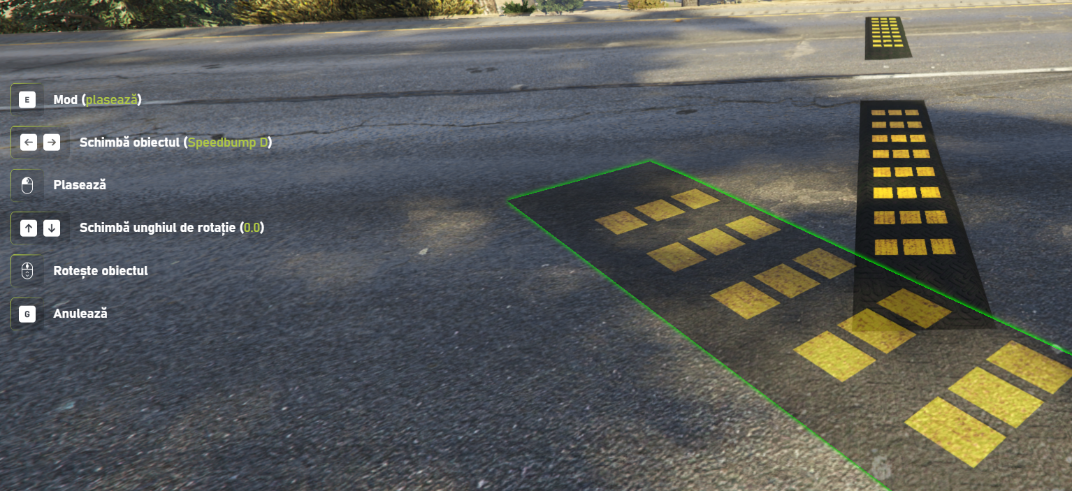 Speed bumper folosit - SPEEDBUMP D