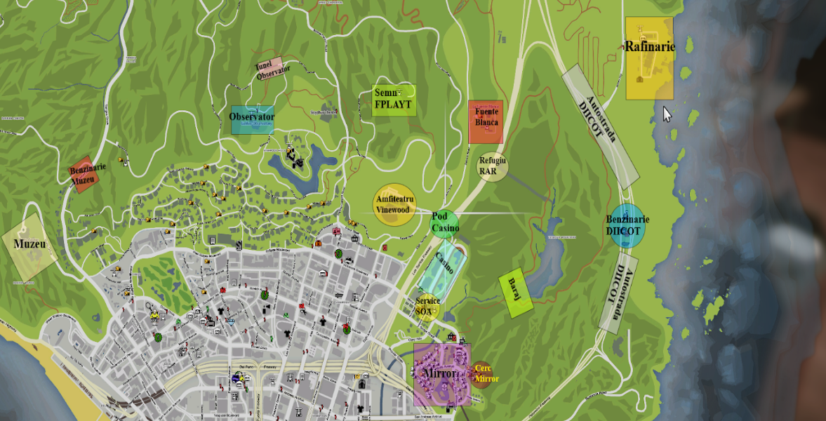 Autostrada Los Santos Freeway + DIICOT